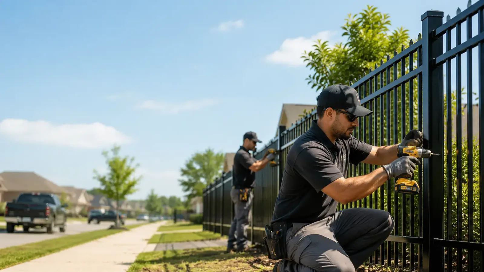 Metal Fence Installation in Fountain, MN